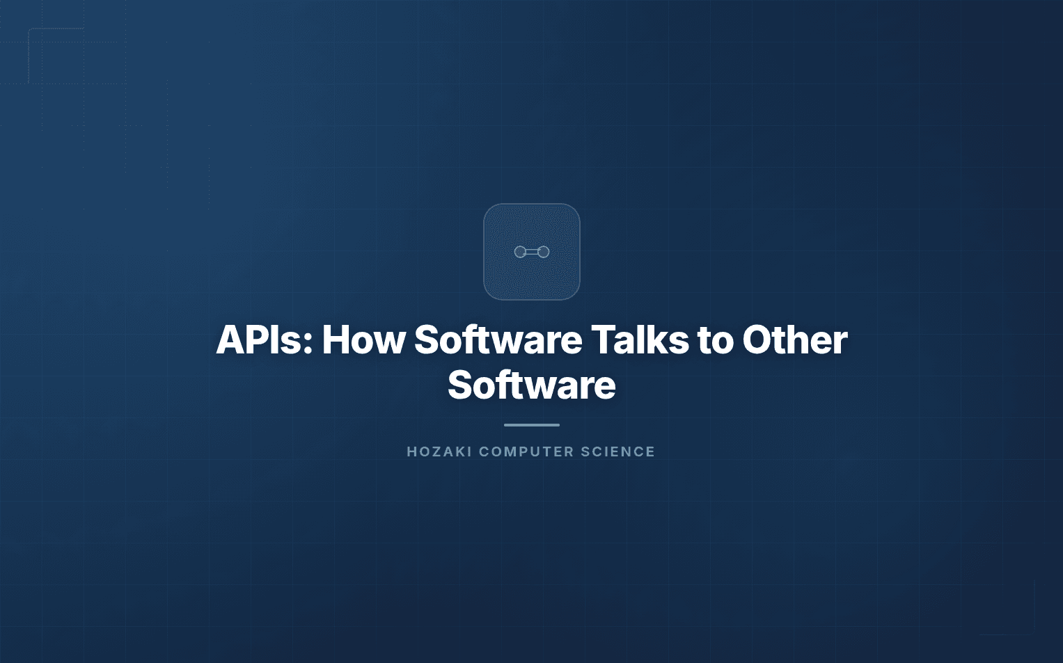 APIs — HTTP Request and Response Communication Between Software Systems