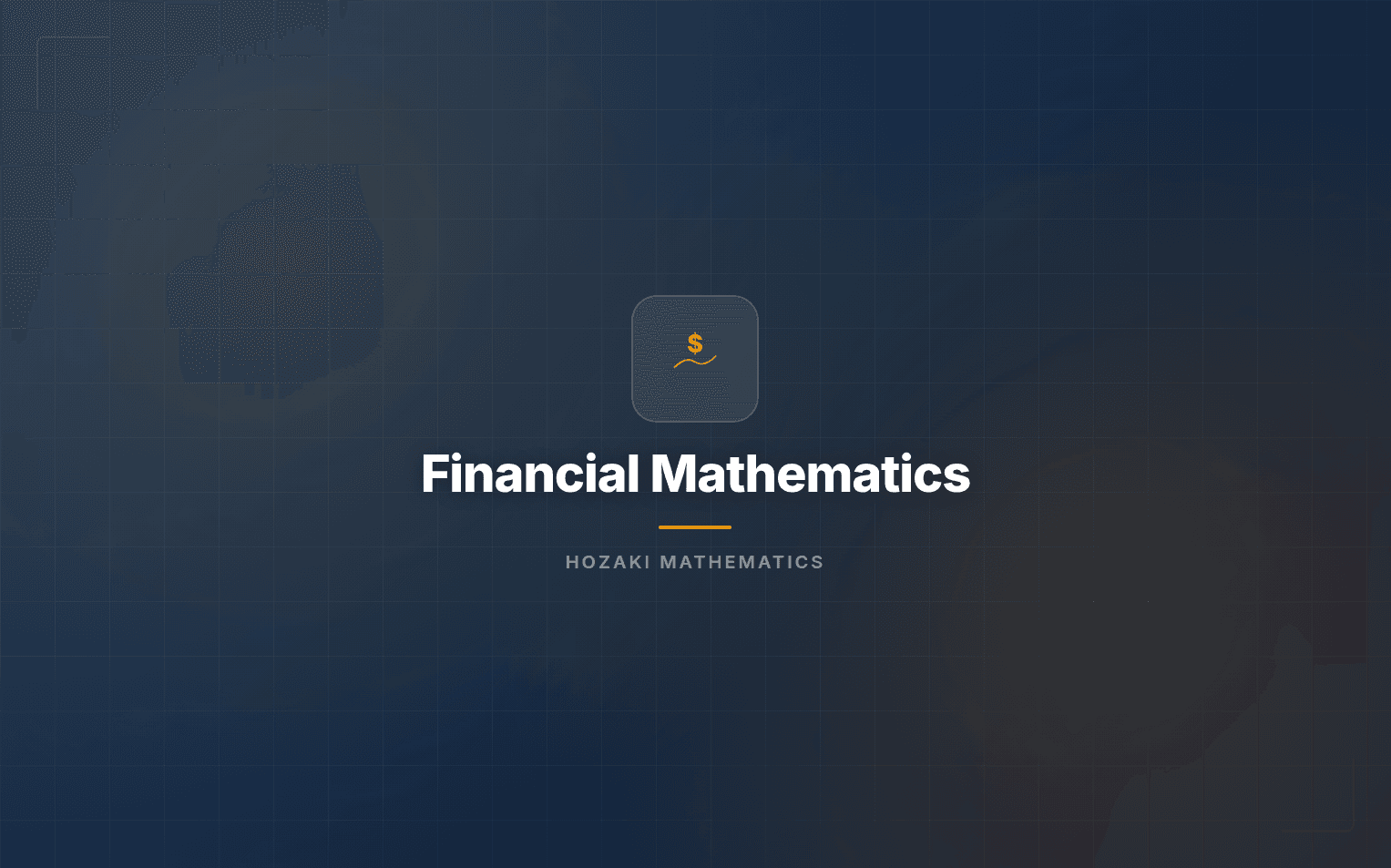 Financial Mathematics