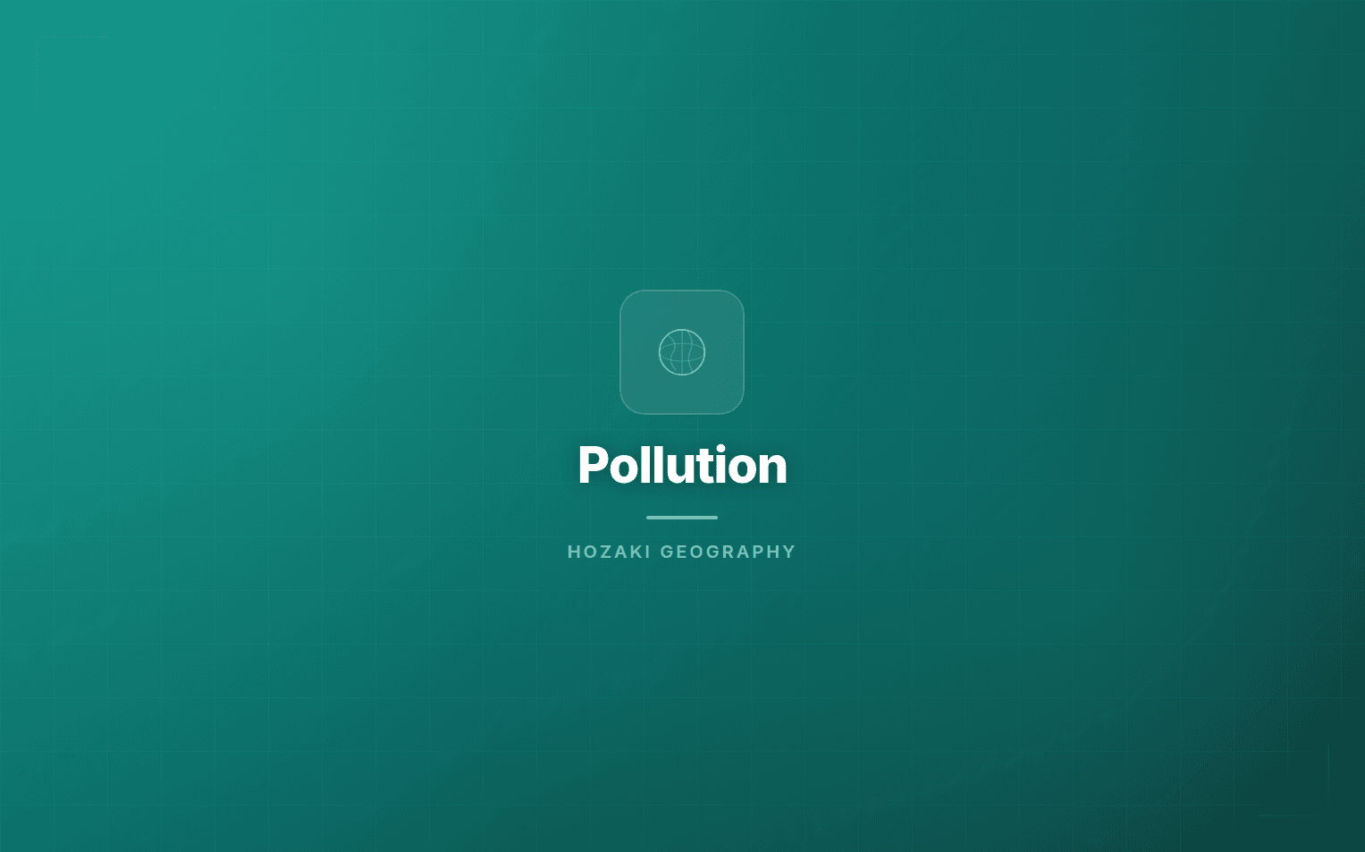 Pollution