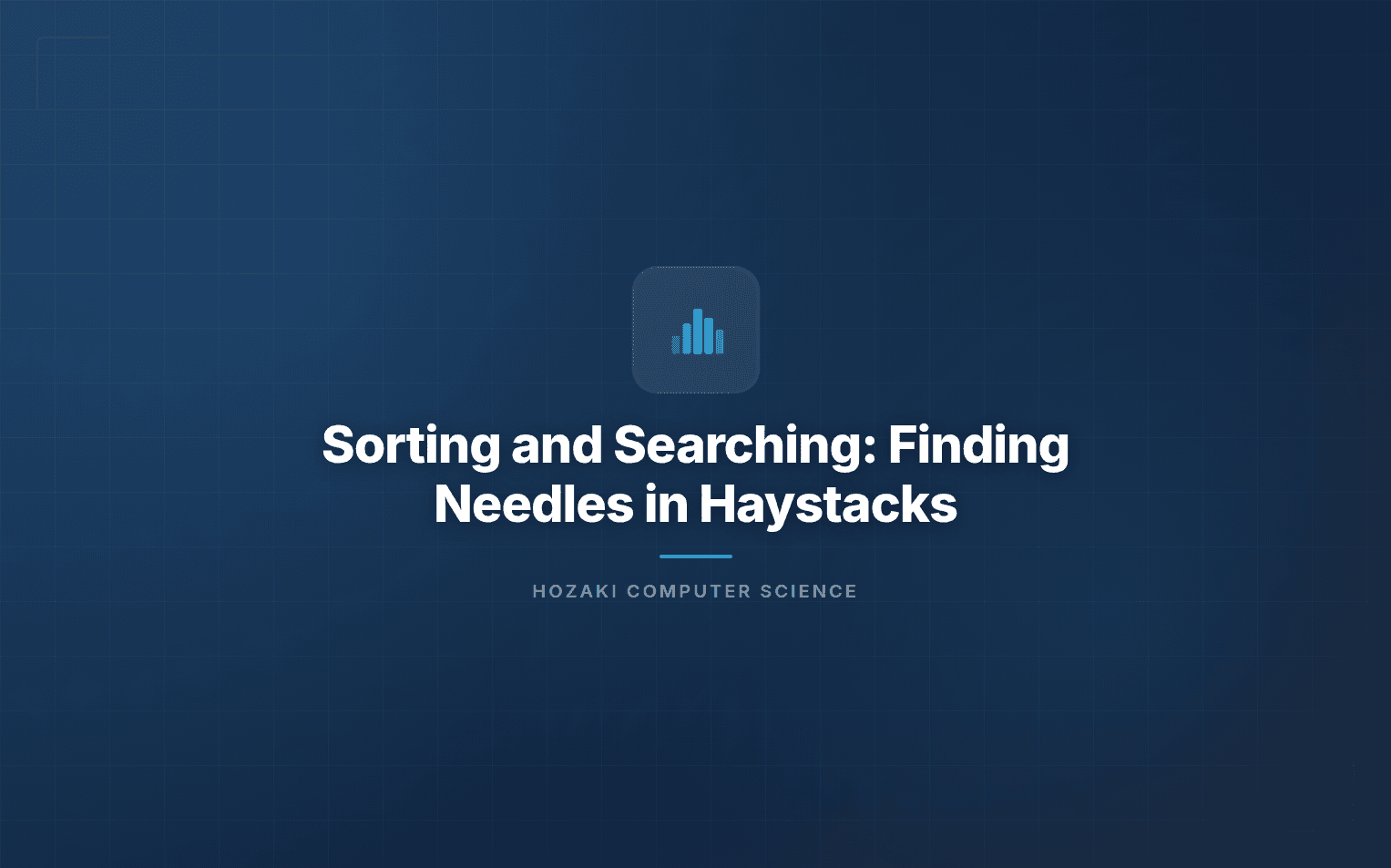 Sorting and Searching Algorithms — Merge Sort, Binary Search, Big O
