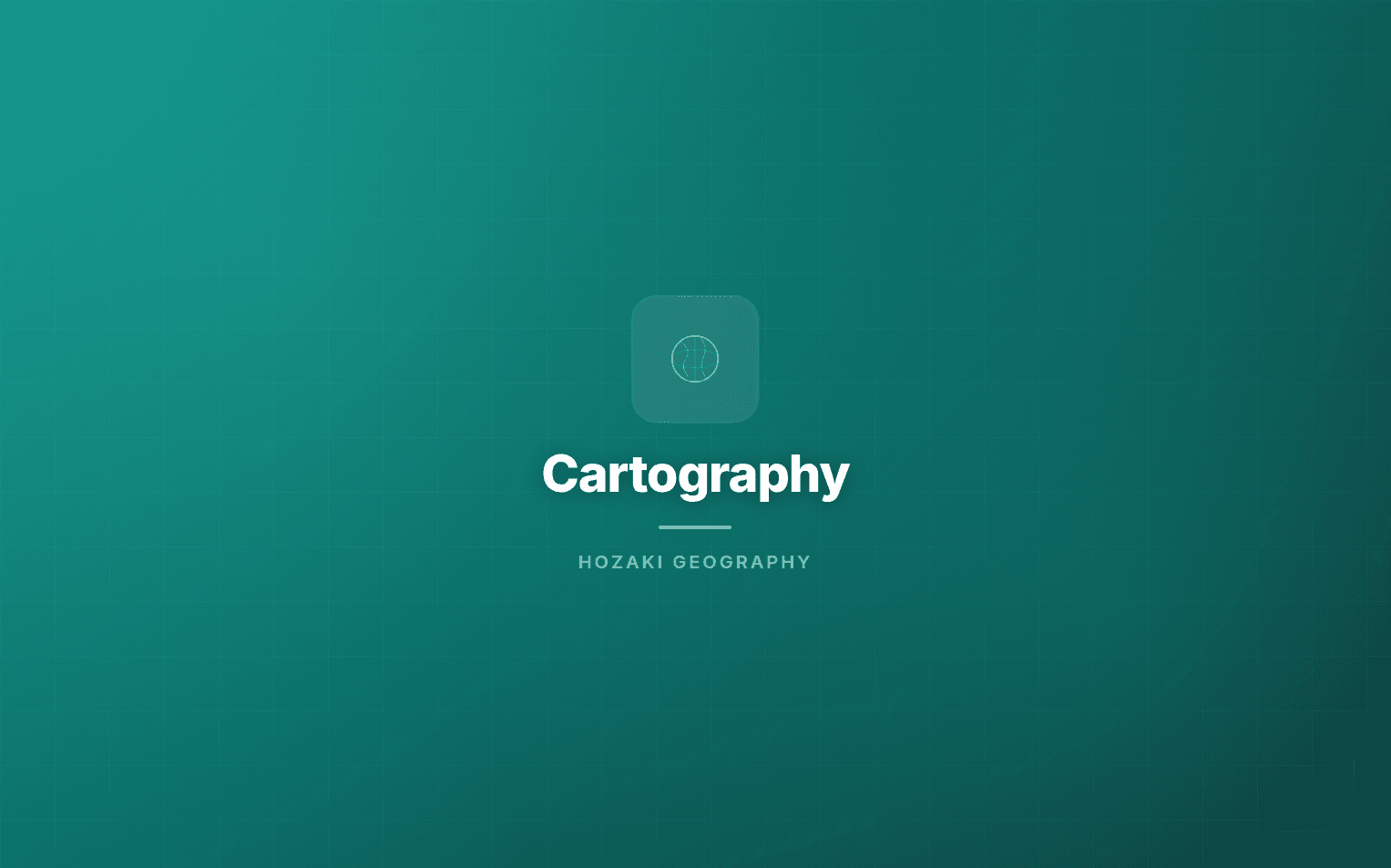 Cartography